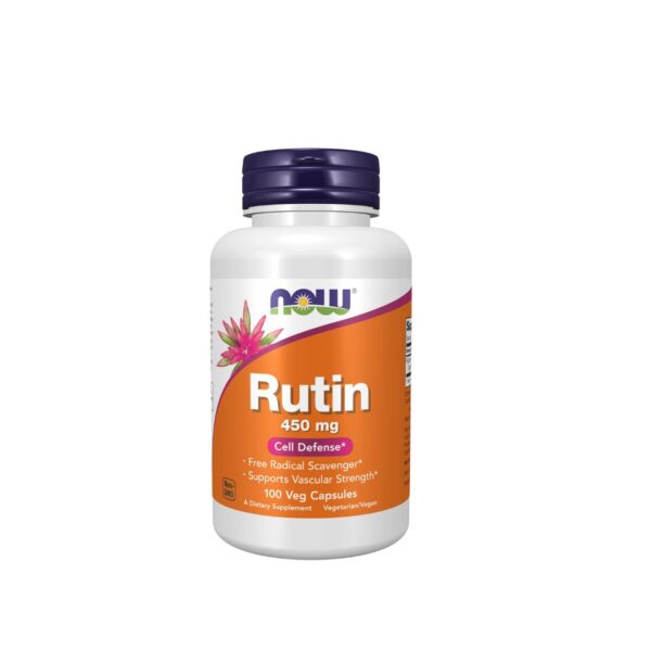 Now Rutin 450mg X100 Veg Capsule
