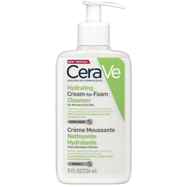 Cerave Cream to Foam Cleanser 236ml
