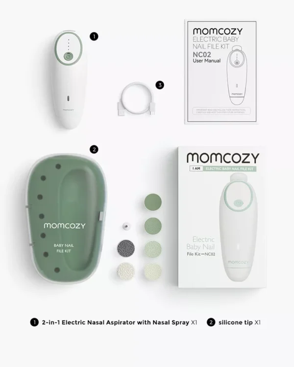 Momcozy Electric Baby Nail File KIT