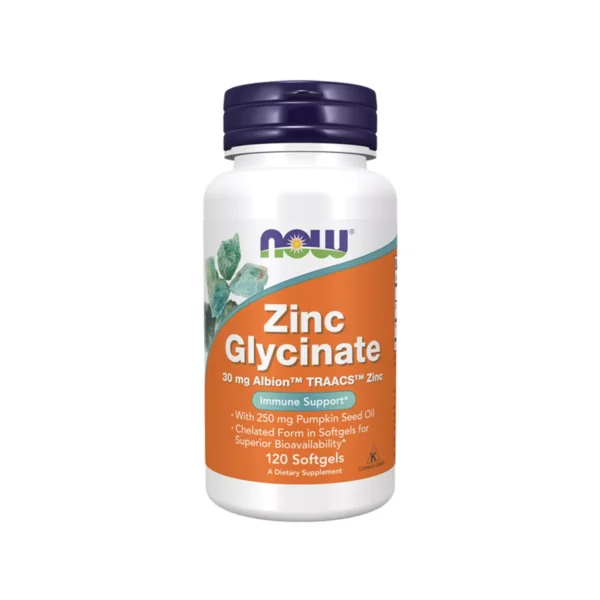 NOW Zinc Glycinate x120 softgel