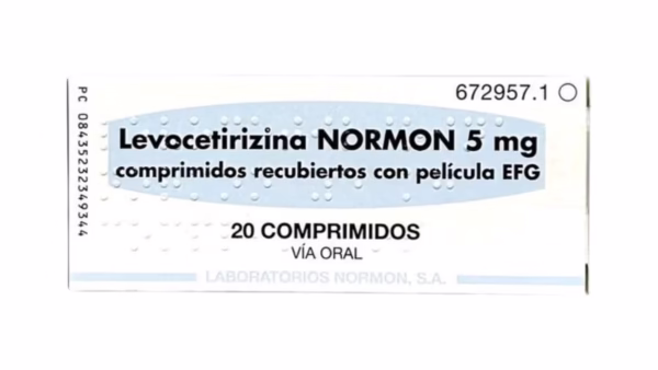 Levocetirizina Normon 5mg x20 tablet