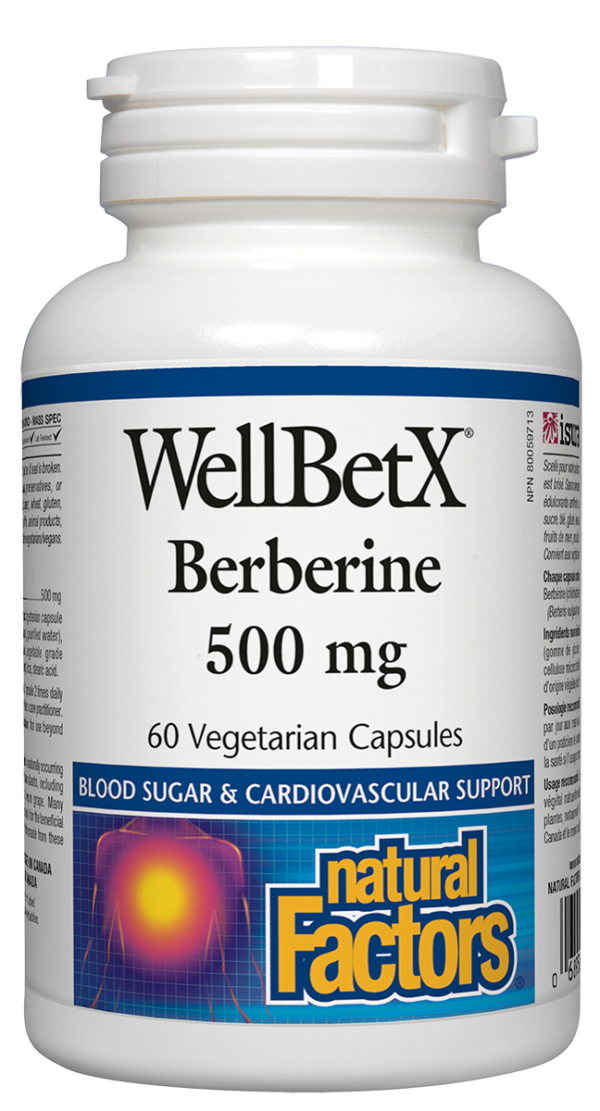 Berberine 500mg x60 veg capsule